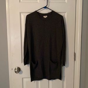 Fat Face grey sweater dress